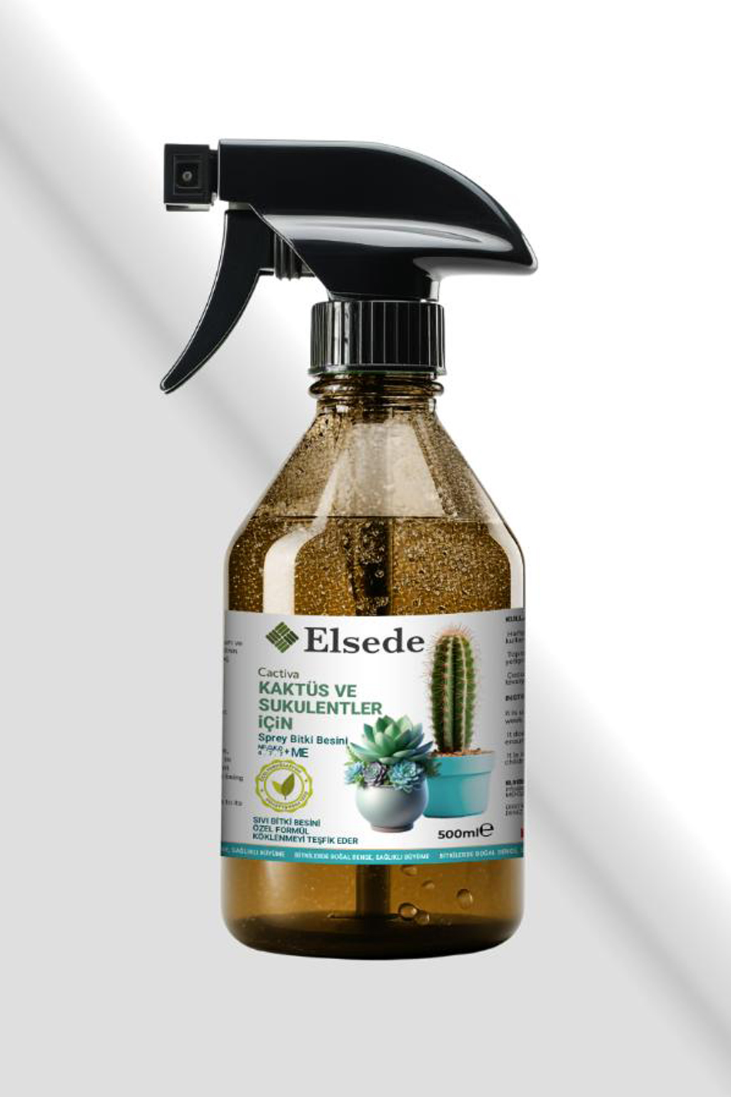 Cactiva – Kaktüs & Sukulent Bitki Besini   (500 ml Sprey)