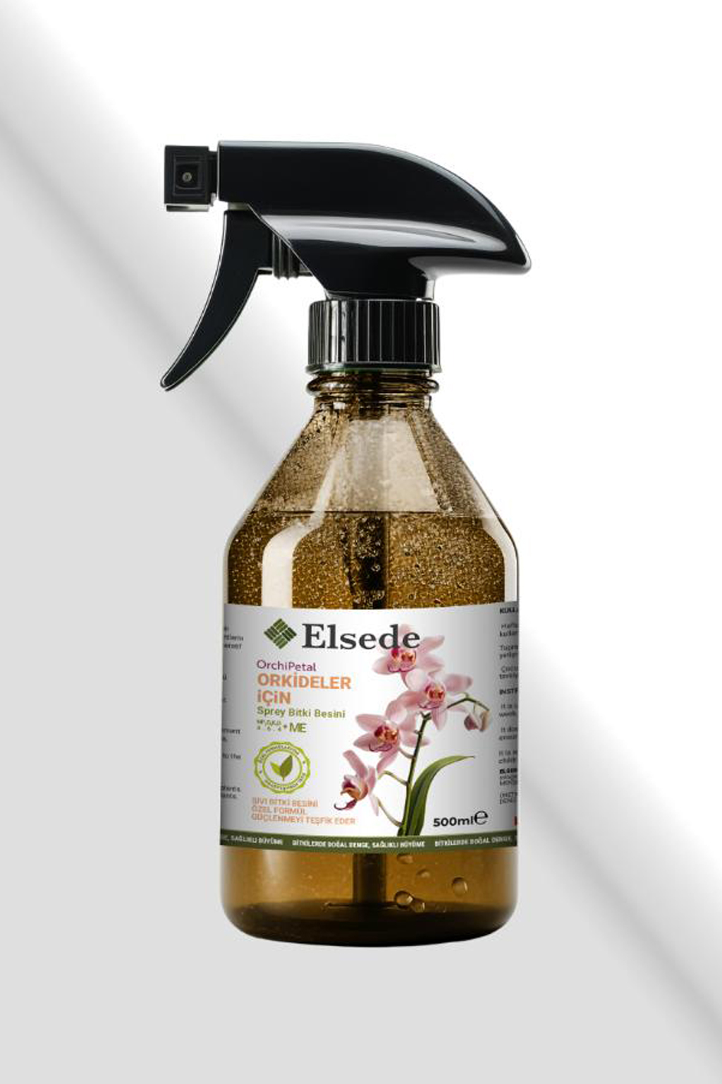 OrchiPetal | Orkideler İçin Sıvı Bitki Besini | Tomurcuk Bombası- Uzun Süreli Çiçeklenme & Canlı Renkler | 500 ml Sprey